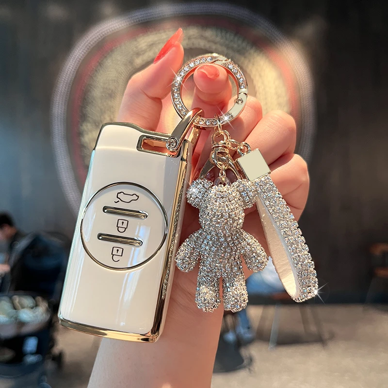 奇瑞5X钥匙套3X瑞虎7高档星途23款400t凌云揽月汽车追风壳扣包女