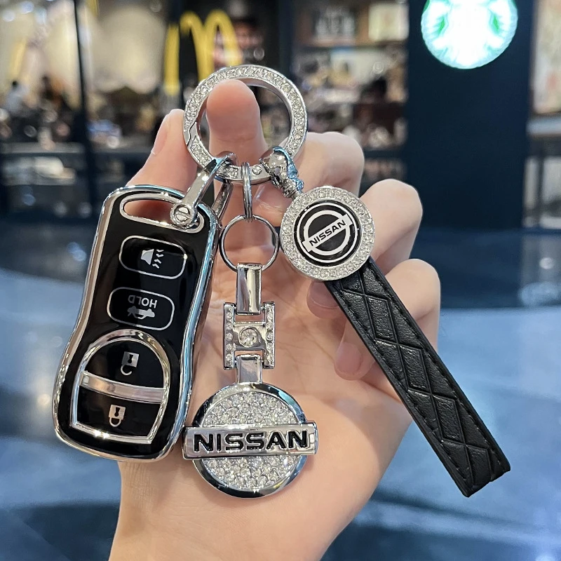 适用于日产轩逸钥匙套男士女士高档全包可爱卡通老款高端男款女款