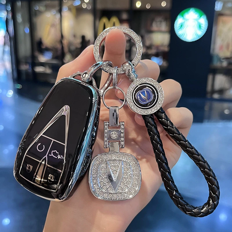 适用长安UNIK UNK UINK钥匙套男女高档全包可爱卡通专用高端女士