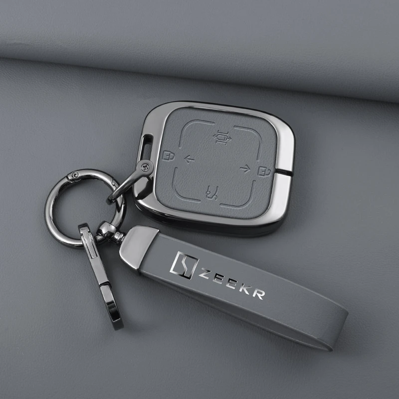 专用极氪001钥匙套高档ZEEKR车防摔用壳高档ZEEKR X锁匙配件包扣