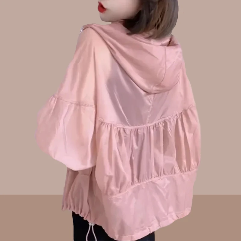 透气轻薄防晒衣女2025年夏季新款韩版时尚空调衫开衫薄款外套夏天