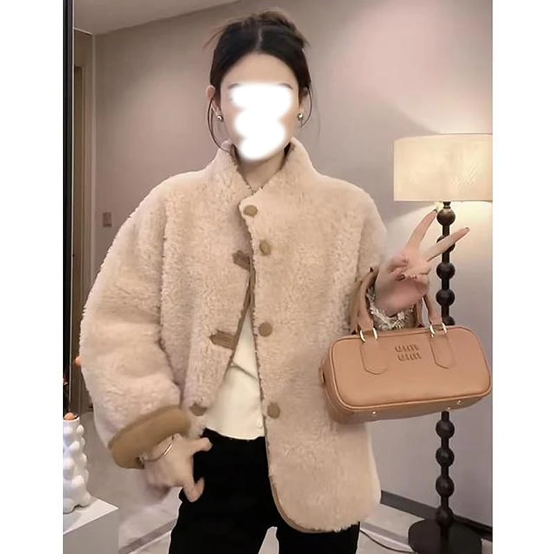 韩版时尚高级感短外套女2025年秋冬季新款设计感休闲洋气百搭上衣