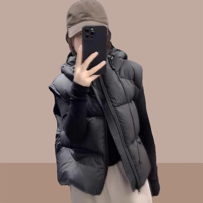 香朵儿轻奢高级女款气质服装马夹2025秋冬季新款洋气减龄坎肩背心