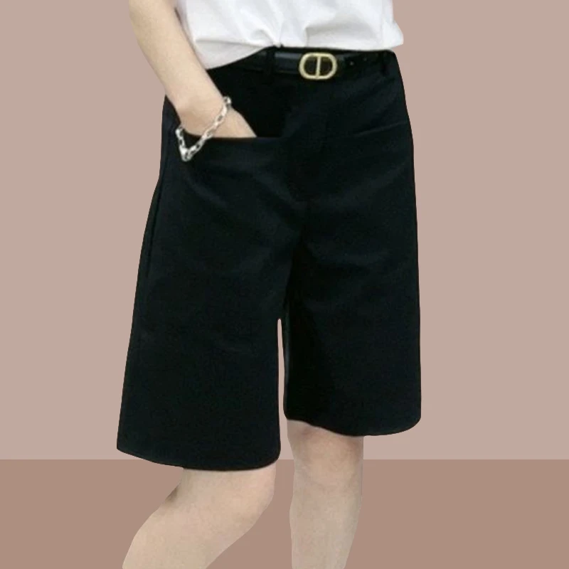 2025年新款显瘦夏装女士休闲五分裤短裤工装运动裤薄款小个子裤子