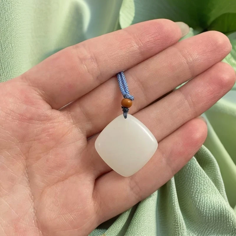 【汪氏珠宝】和田玉 G14 方块 l 6564 多样性发货发其一