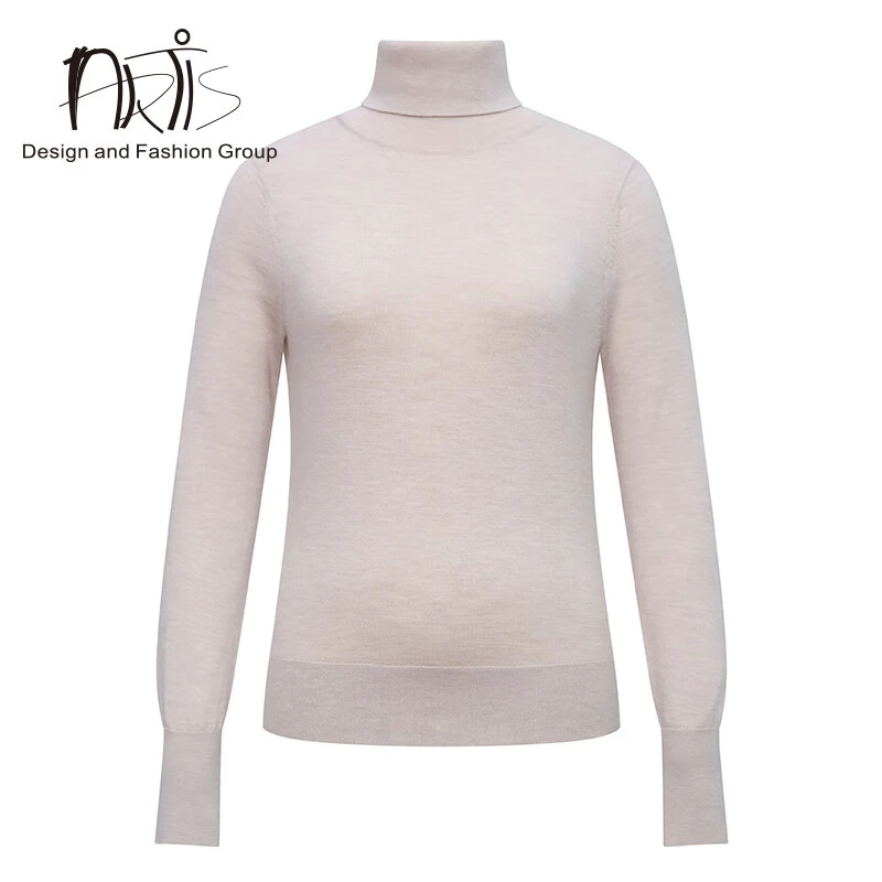 ARTIS女装 云感高领长袖绵羊毛衫AR5523038-081