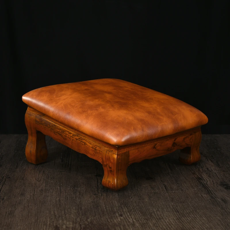 全实木皮拜垫坐垫跪垫家用