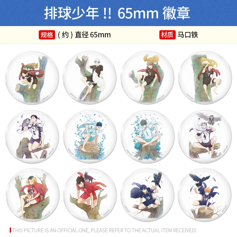 【蛋总】正版日谷《排球少年》裸足吧唧徽章