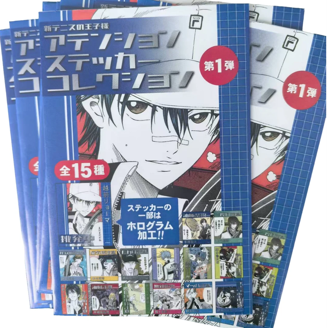 【拆包】网球王子JS原画烫金贴纸