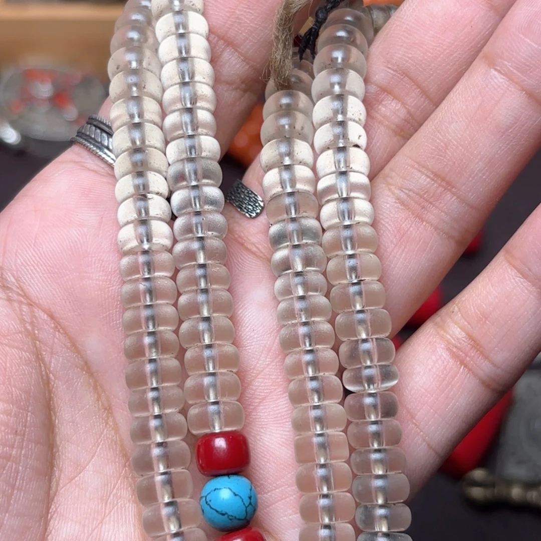 O***空铜星月菩提吊坠项链