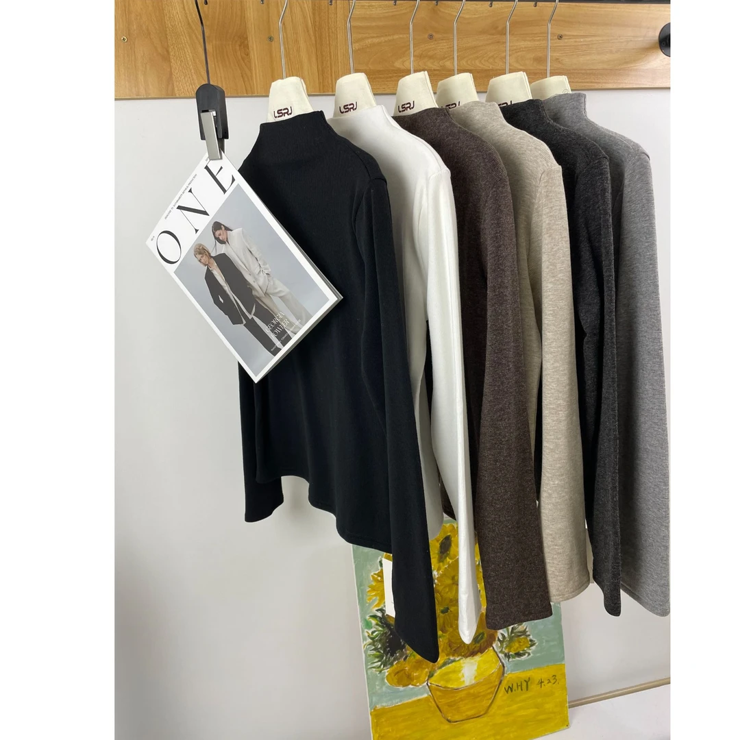 陋室·宽松加厚网红打底衫百搭