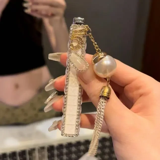 网红镶钻水晶宝石打火机2024女士口红小巧便捷式水钻打火机送女友