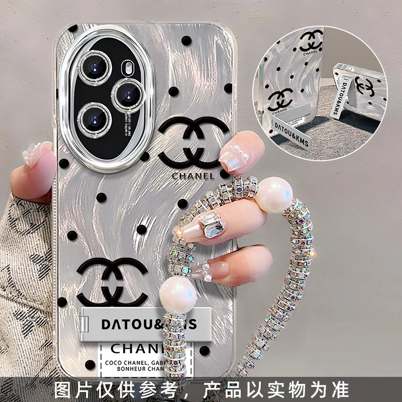 适用于【华为】荣耀100Pro高级感双C网红轻奢时尚仙女款羽纱壳