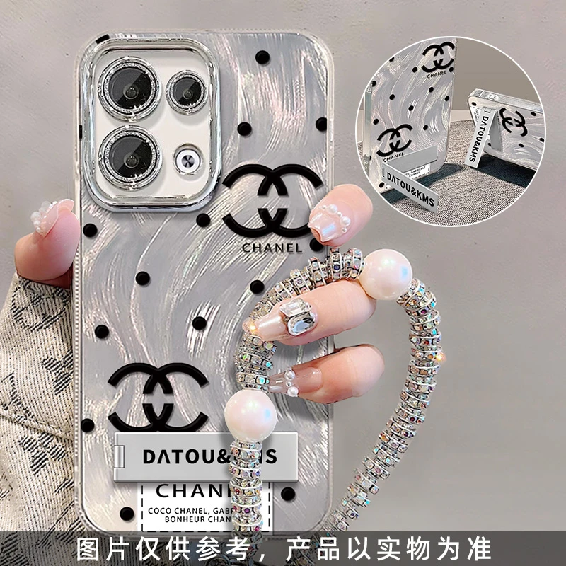 适用于【OPPO】Reno9ProPlus/Pro+高级感双C网红轻奢女款羽纱壳