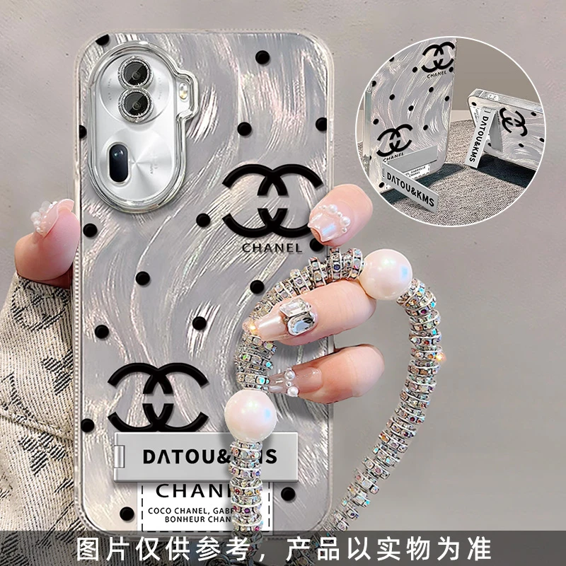 适用于【OPPO】Reno11Pro高级感双C网红轻奢时尚仙女款羽纱壳