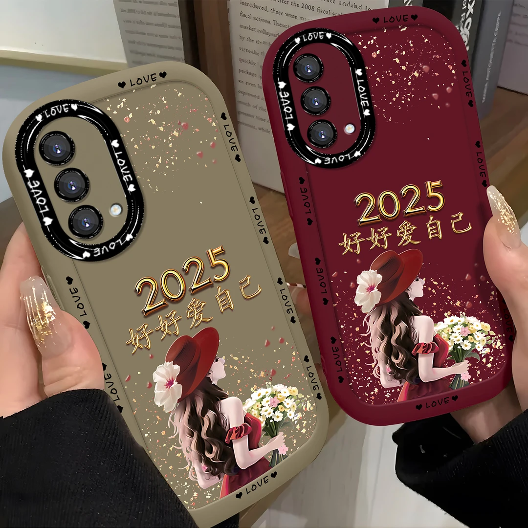 适用于【OPPO】A93/A93S【5G】好好爱自己创意简约女款硅胶手机壳