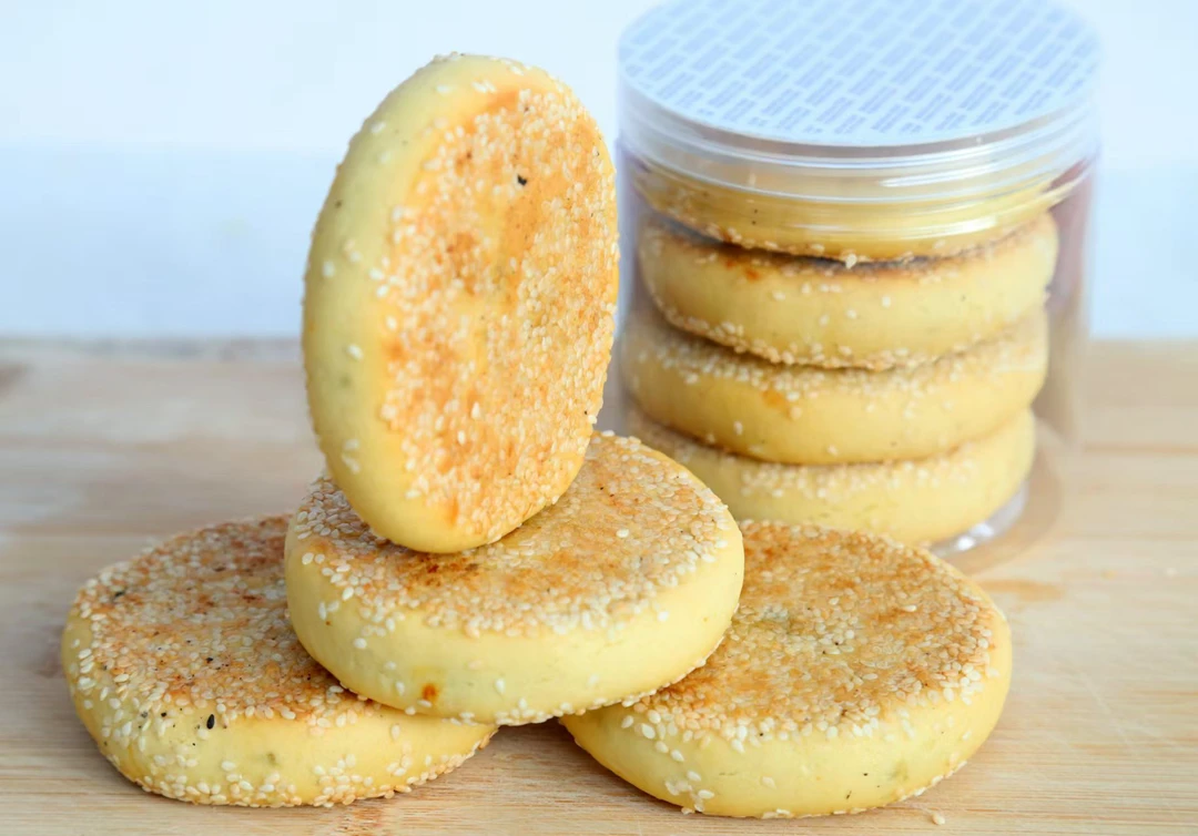 鄱阳特产中秋老式月饼白芝麻黑芝麻月饼两瓶包邮