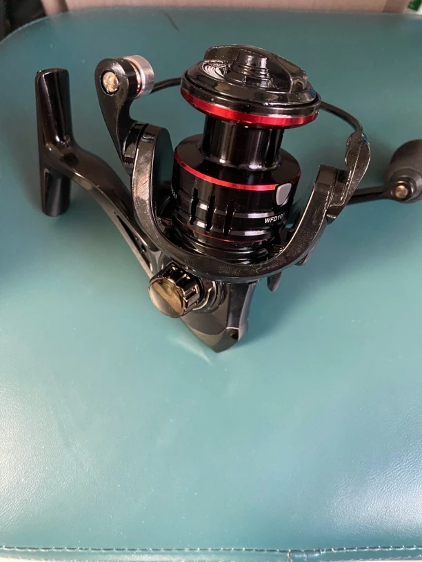 WFD黑红泛用纺车轮1000型2000型金属纺车轮