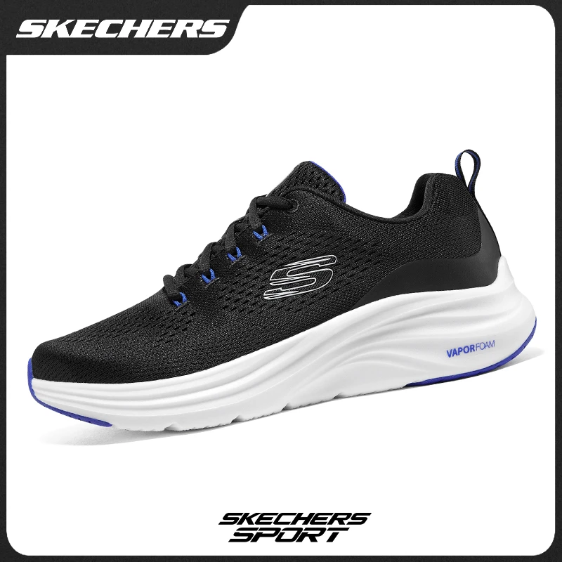 斯凯奇网面透气秋冬新款舒适男鞋休闲软底减震运动跑步鞋232625