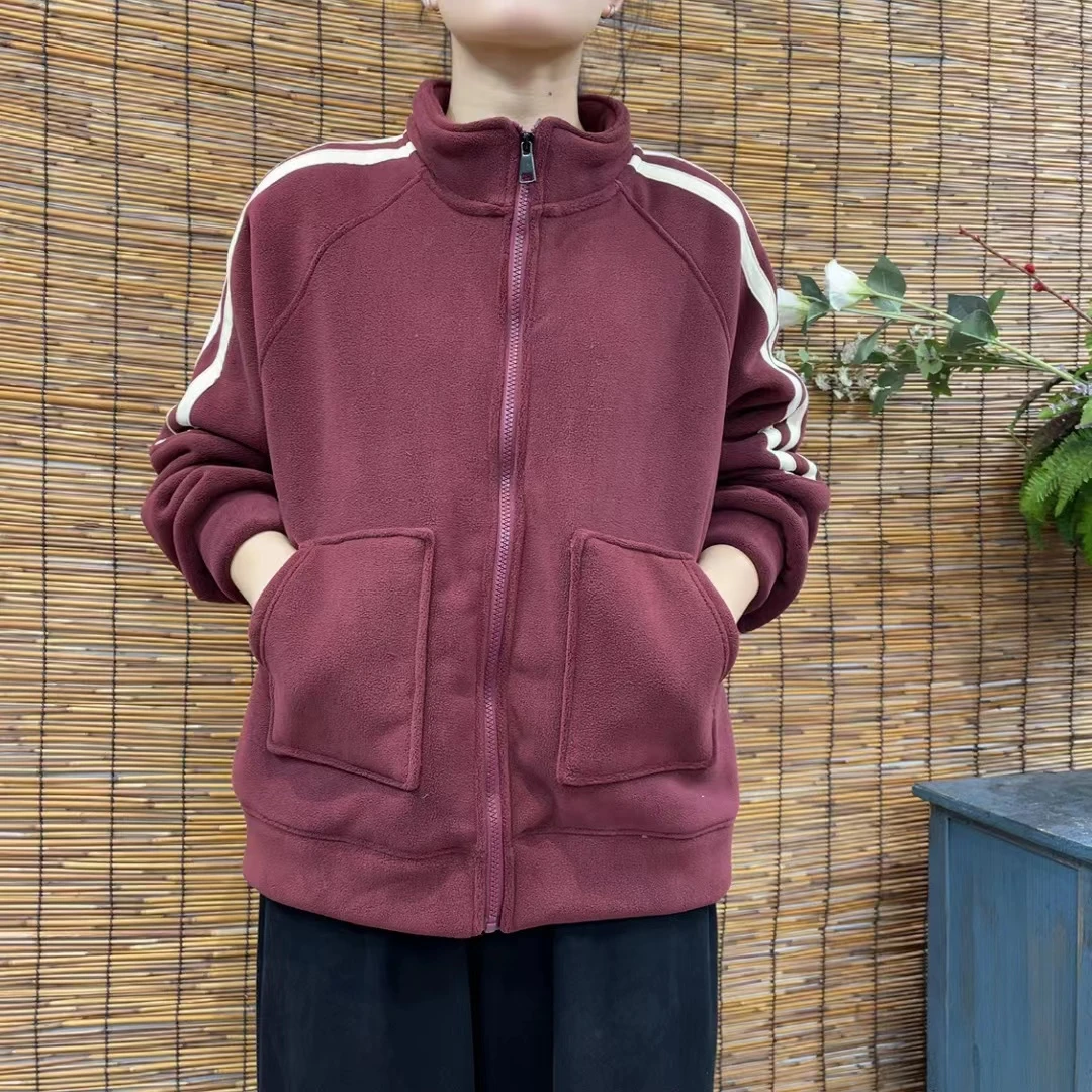 77991新款秋冬加厚休闲百搭减龄卫衣上衣外套