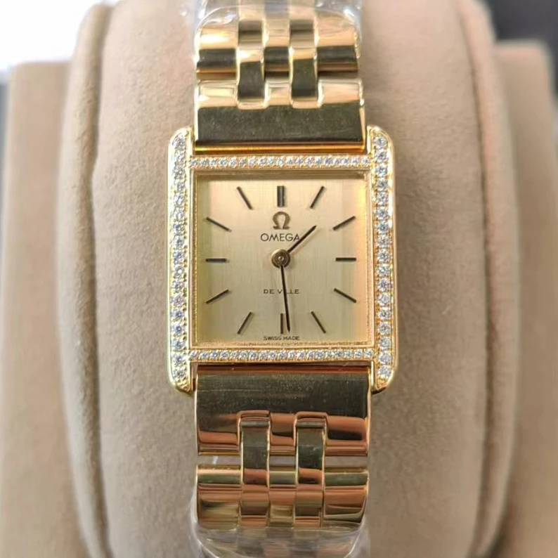 95新  欧米茄中古机械女表/ 九月/wq/1842