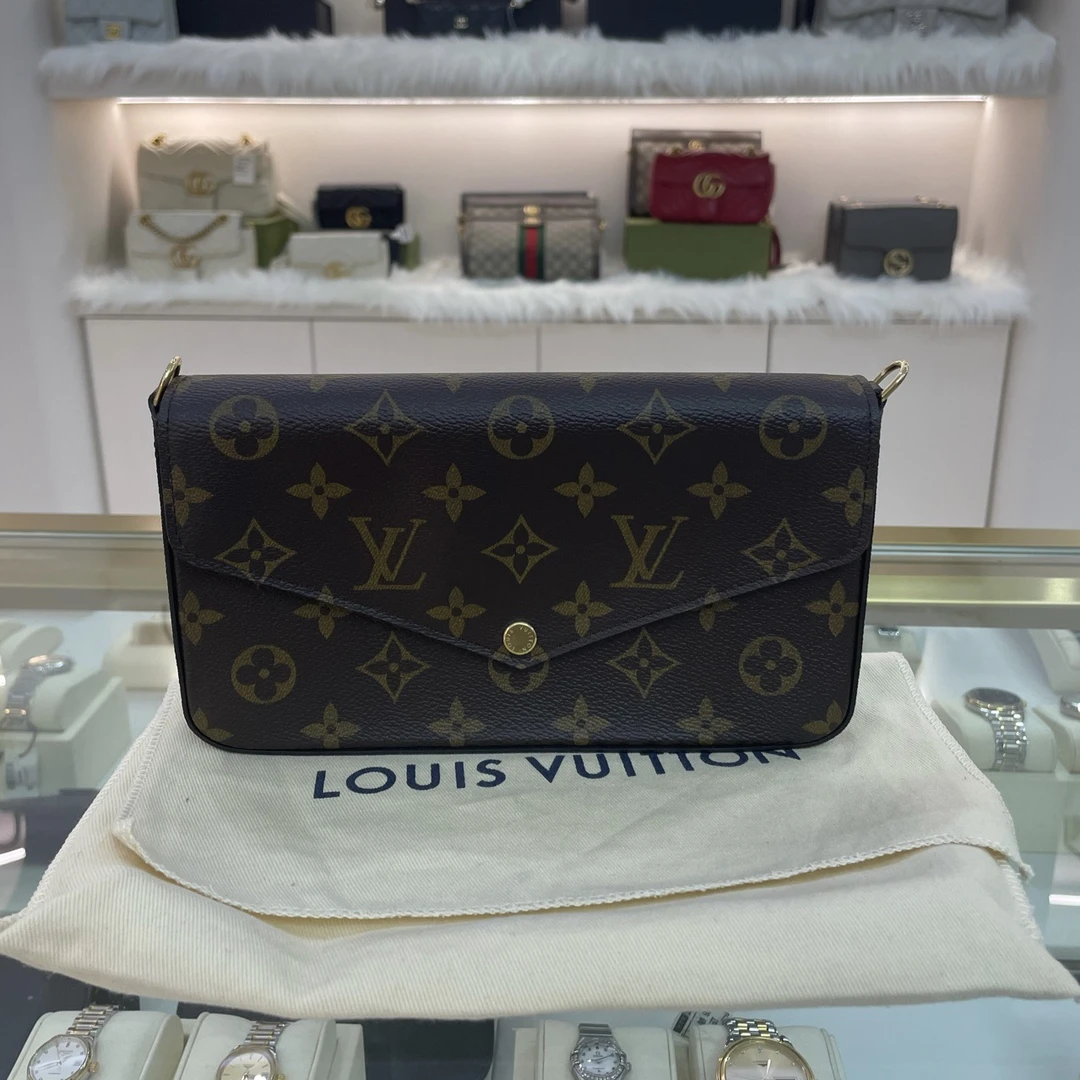 全新未使用 LouisVuitton/路易威登 闲置未使用三合一芯片款