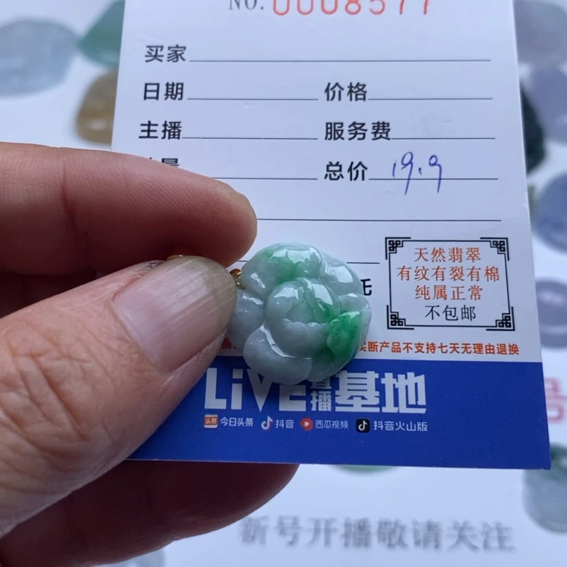 【闪购商品】翡翠颈饰未镶嵌