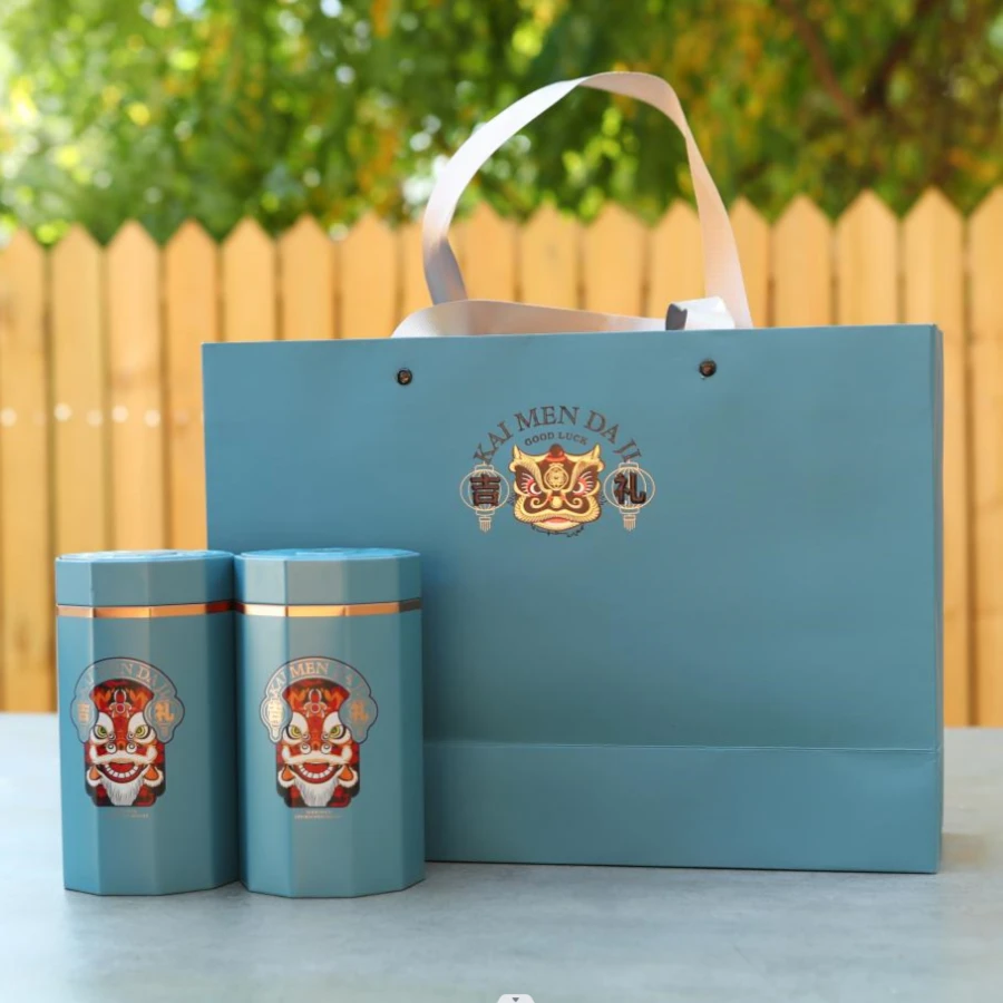 古树生普虎年礼盒（200克）罐装散茶花果香大礼品牌