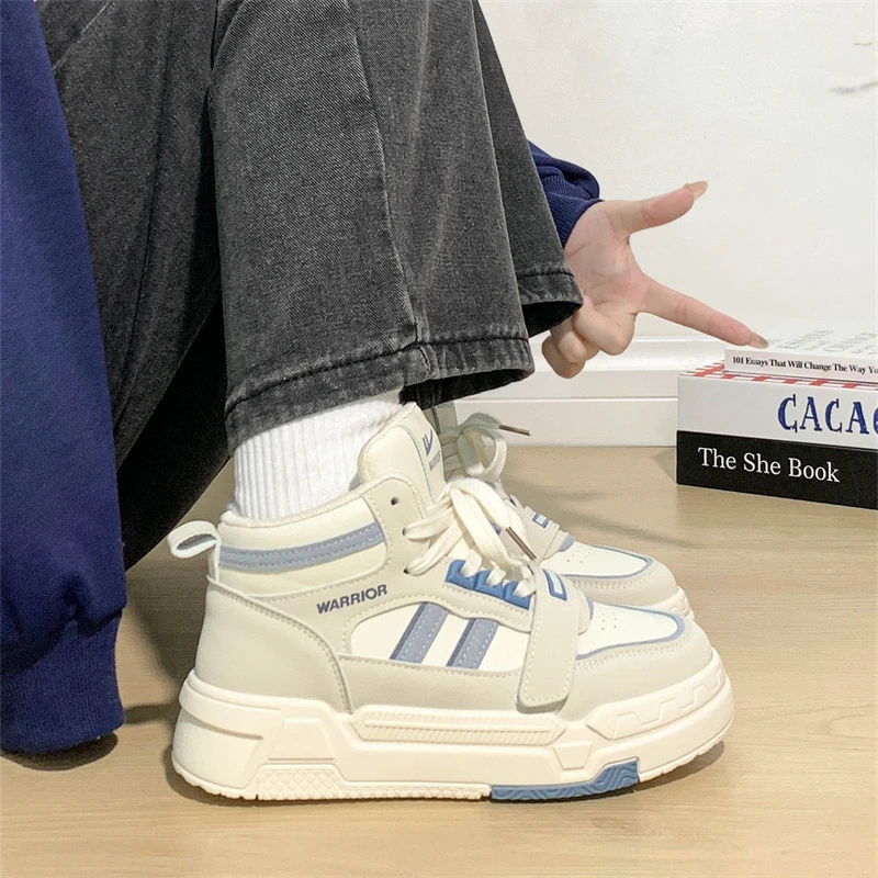 回力高帮小白鞋女ins潮厚底板鞋夏季爆款女鞋保暖工装休闲鞋学生