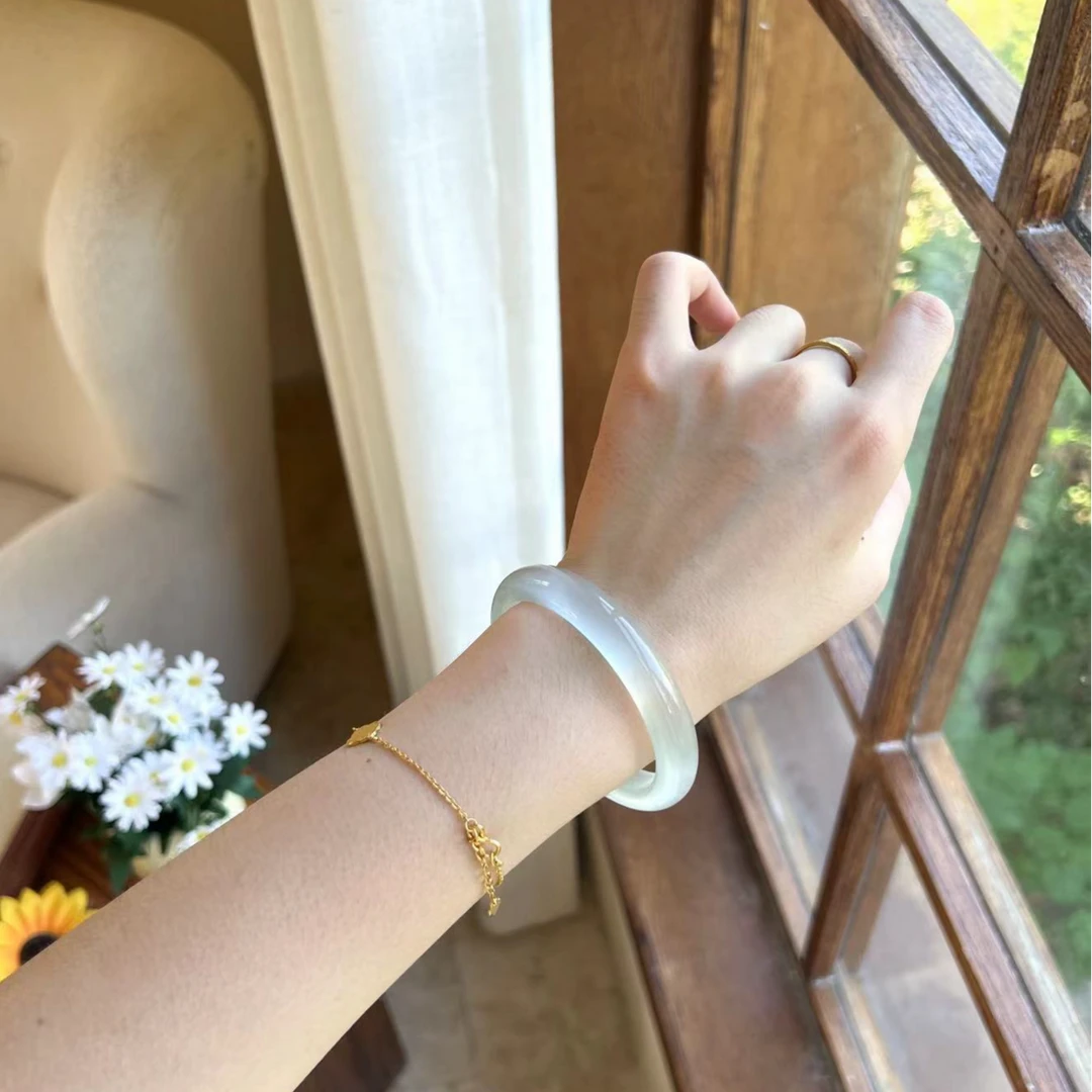 【冰蓝手镯】圈口齐全【有精品有圆条】冰透