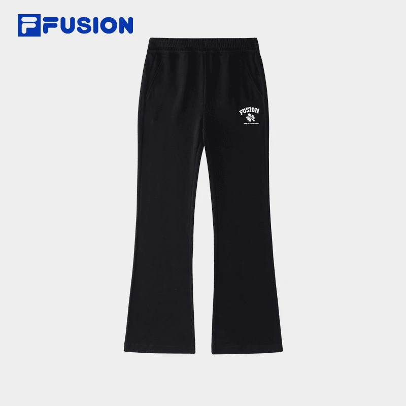 Fila/斐乐秋季女款学院风休闲时尚舒适百搭直筒长裤T11W432605F