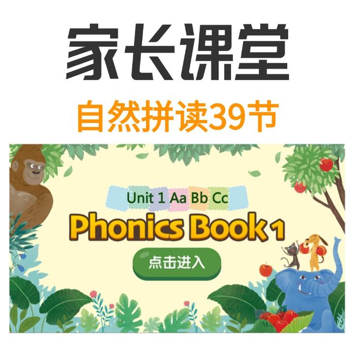 自然拼读见词能读听音能写国际音标技巧英文绘本零基础英语单词