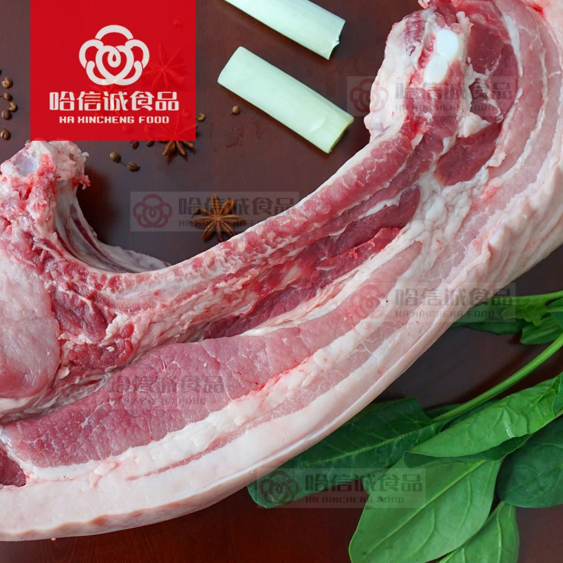 贞香东北粮食猪 带骨腰条3500g（7斤一份）