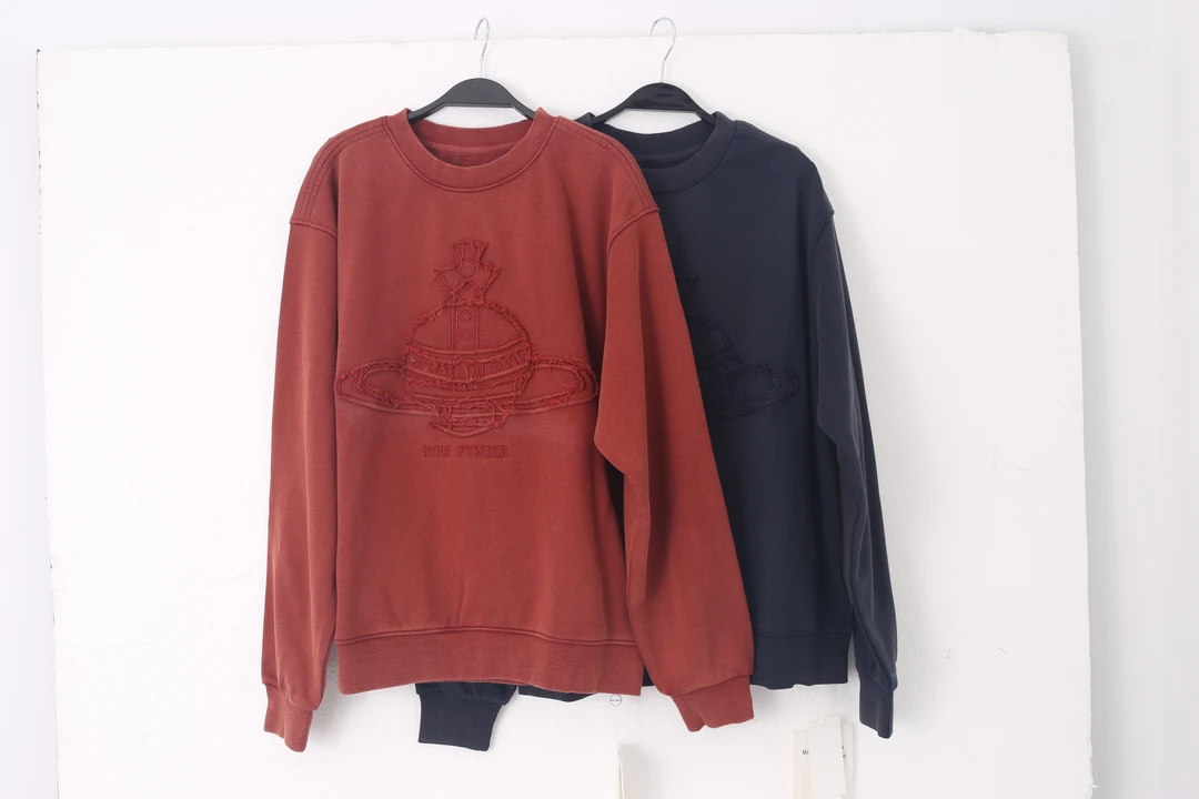 【AS土星卫衣】24新砂洗复古做旧情侣上衣DZ231155006