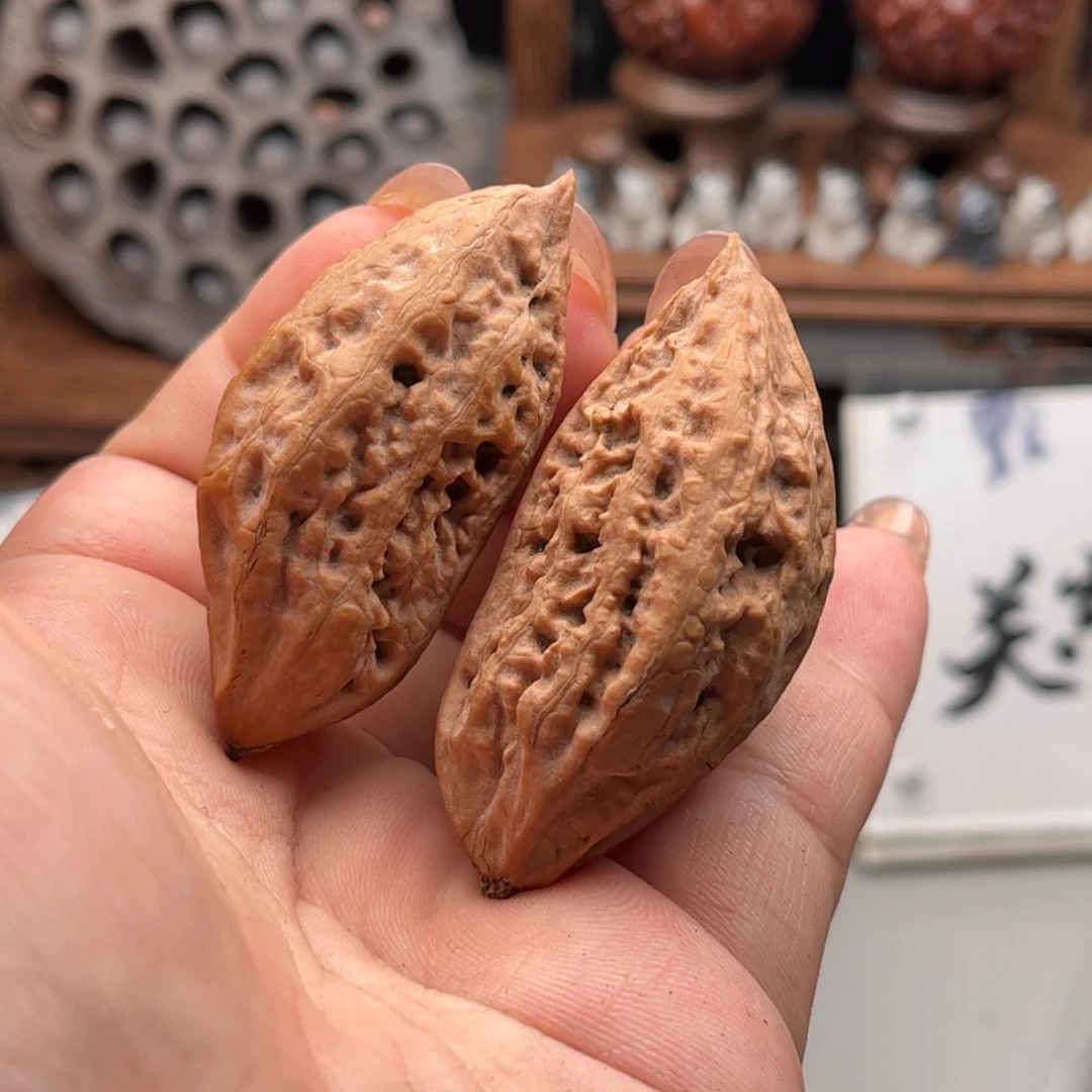 文玩核桃把件关东木子家楸大胖41