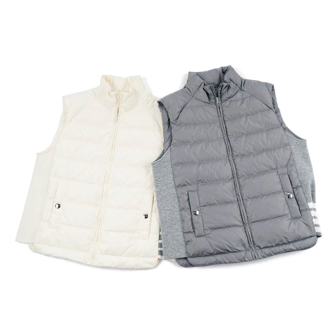 【学院风拉链羽绒马甲】TG4YD0007