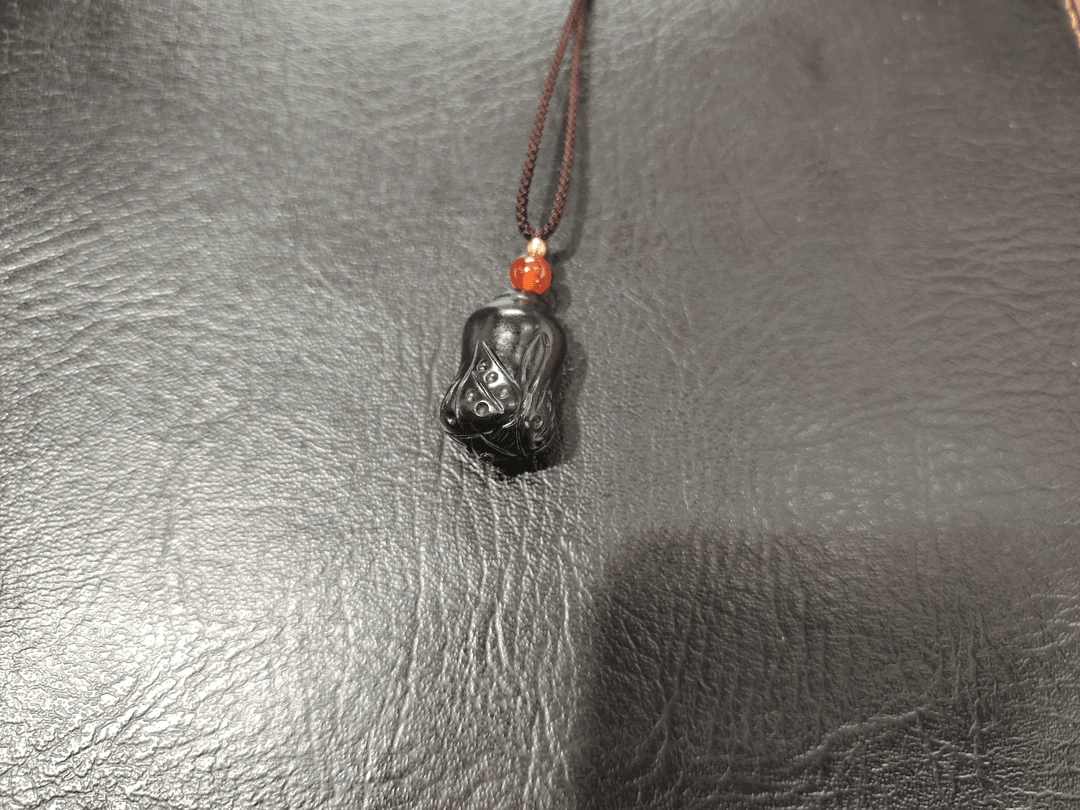 和田玉时尚百搭白菜吊坠