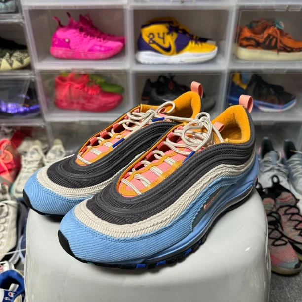 44码/无原盒/Nike Air Max 97 低帮休闲跑步鞋/公价2089