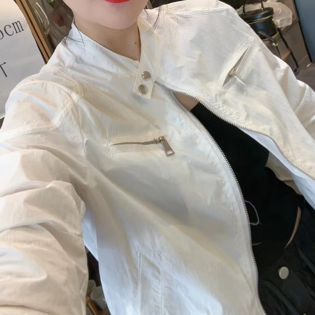 7889夏季新款机车防晒外套（衣长48cm左右）