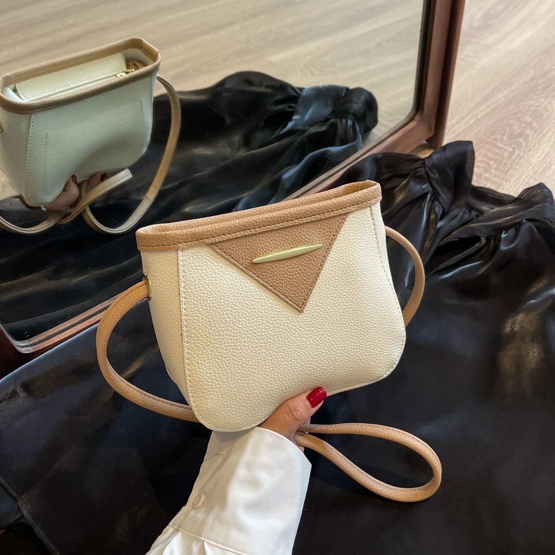 今年流行小包包女2024新款单肩斜挎包夏天百搭质感爆款子母水桶包