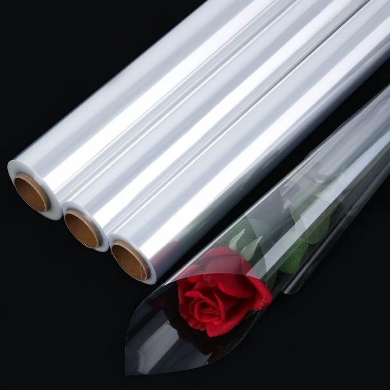 加厚透明OPP膜 5.5丝高透玻璃纸 防水包花纸 塑料纸