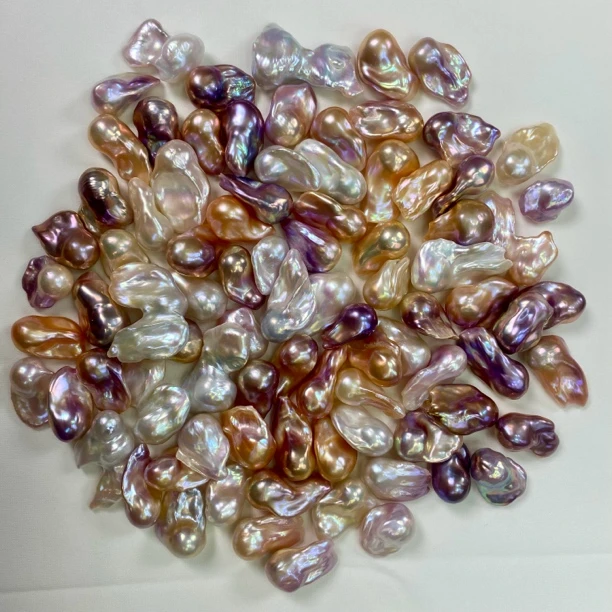 钰珠阁天然淡水巴洛克珍珠定制款式  吊坠定制款 (多样性发货1件）