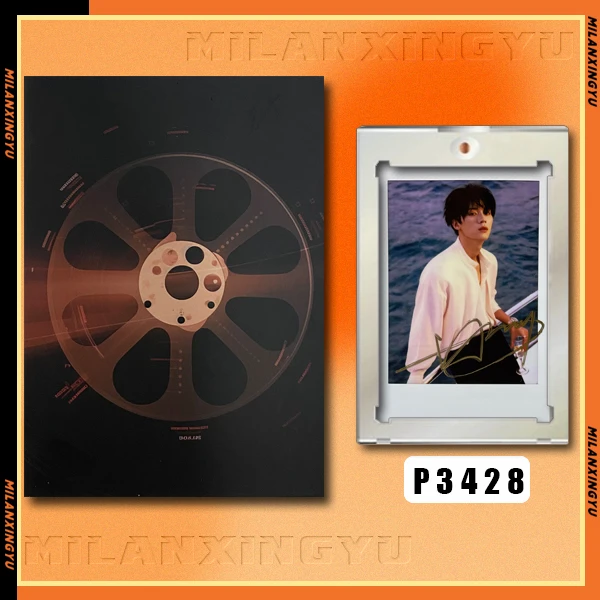 P3428【周翊然】正品拍立得照片 白边