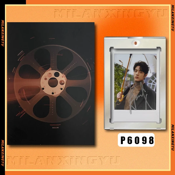 P6098【肖战】正品拍立得照片 白边