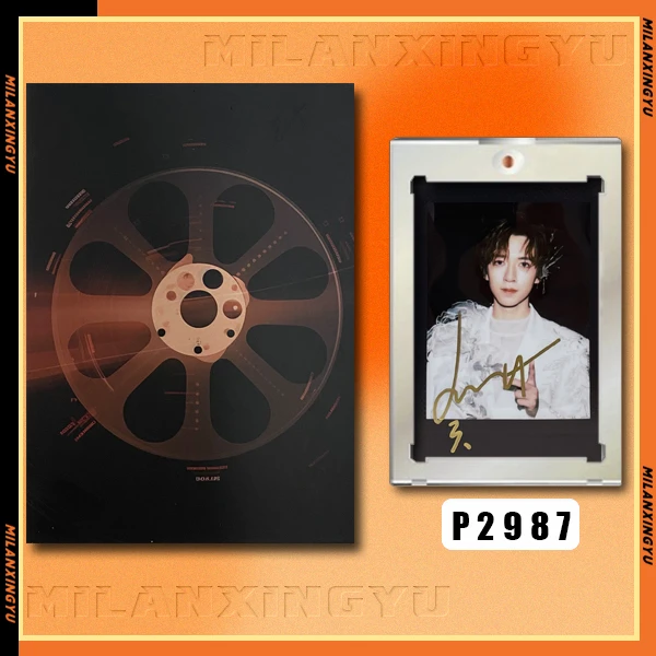 P2987【贺峻霖】正品拍立得照片 黑边