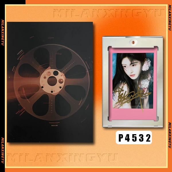 P4532【鞠婧祎】正品拍立得照片 粉边