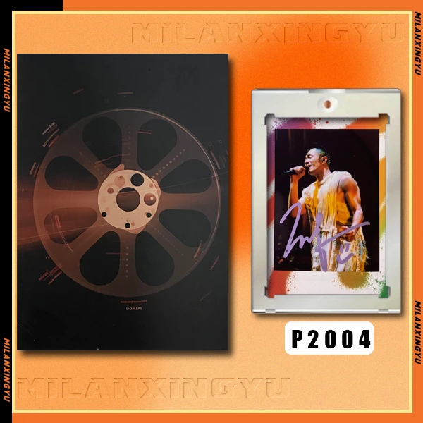 P2004【周柏豪】正品拍立得照片 涂鸦