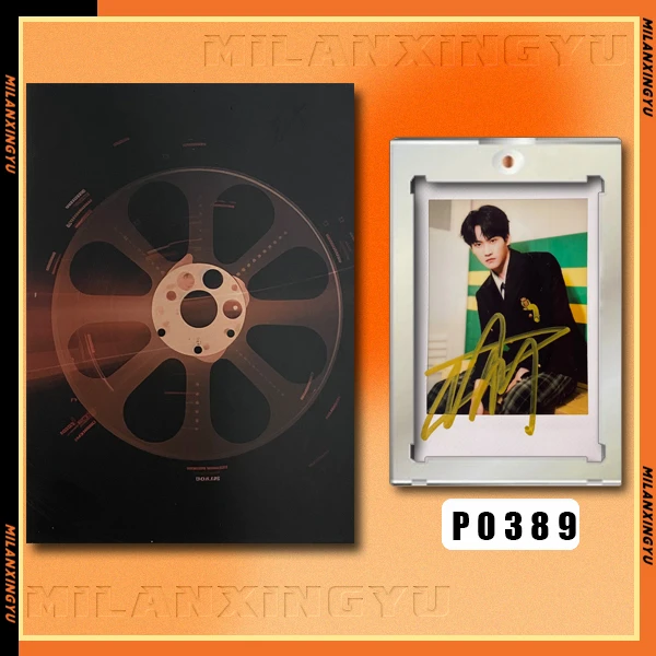 P0389【周柯宇】正品拍立得照片 白边