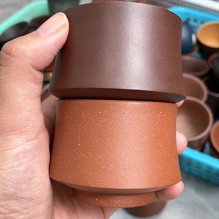 紫砂茶杯原矿紫砂主人杯