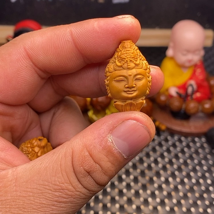 【闪购商品】橄榄核手串观音3.88